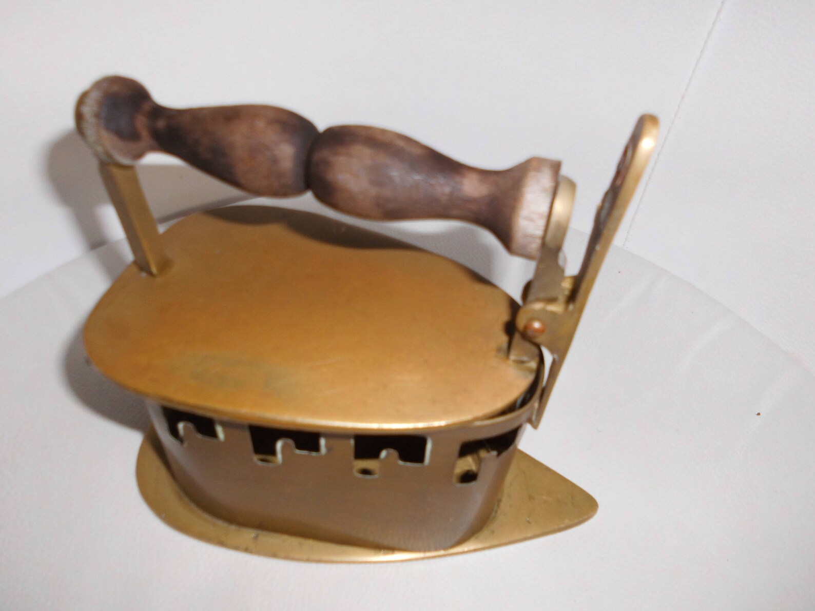 Antike Eisen-Carbon-Platte alte Messingplatte | Etsy