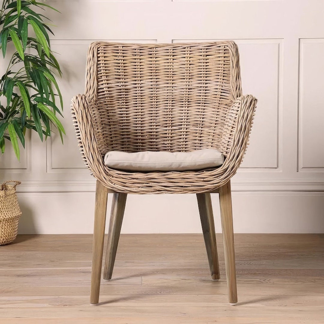 Rattan Woven Armchair, Lounge Chair, Accent Chair, Mini Sofa Rattan ...