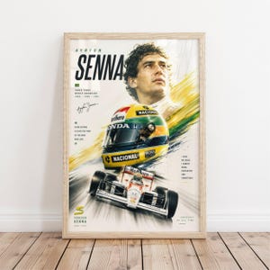 Ayrton senna wall - Etsy 日本