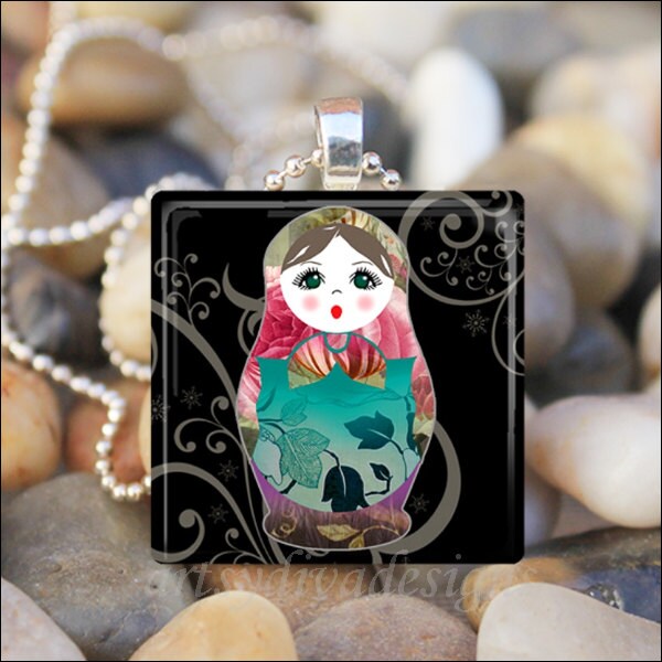 Russian Dolls Tiles Etsy