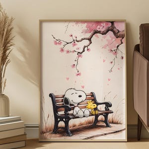 Large Vintage Snoopy Posters - Etsy