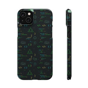 Entwickler-Code-Typografie-Hülle, Programmierer-Geschenk für iPhone- und Samsung-Hüllen Bild 11