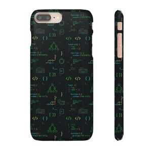Entwickler-Code-Typografie-Hülle, Programmierer-Geschenk für iPhone- und Samsung-Hüllen Bild 14