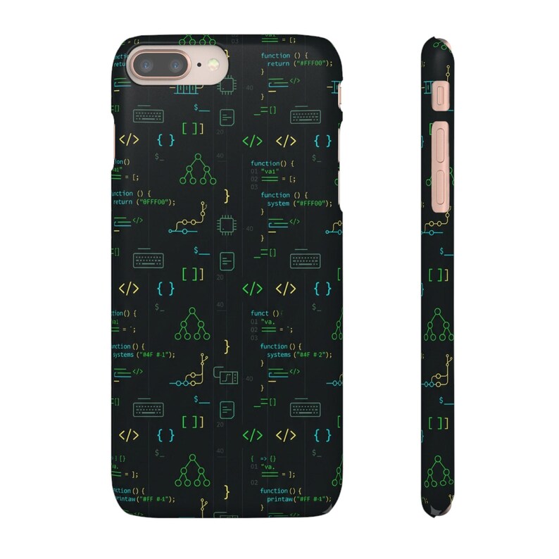 Entwickler-Code-Typografie-Hülle, Programmierer-Geschenk für iPhone- und Samsung-Hüllen Bild 14