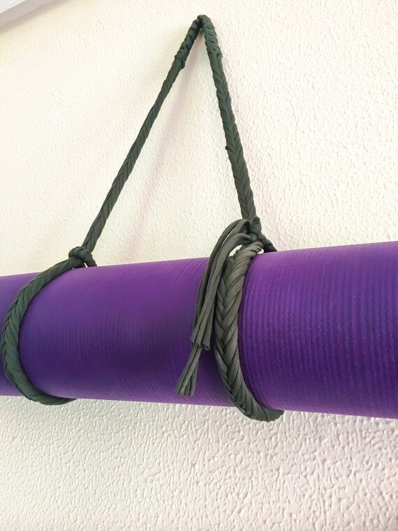 macrame yoga strap