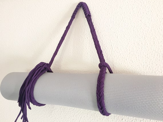 macrame yoga strap
