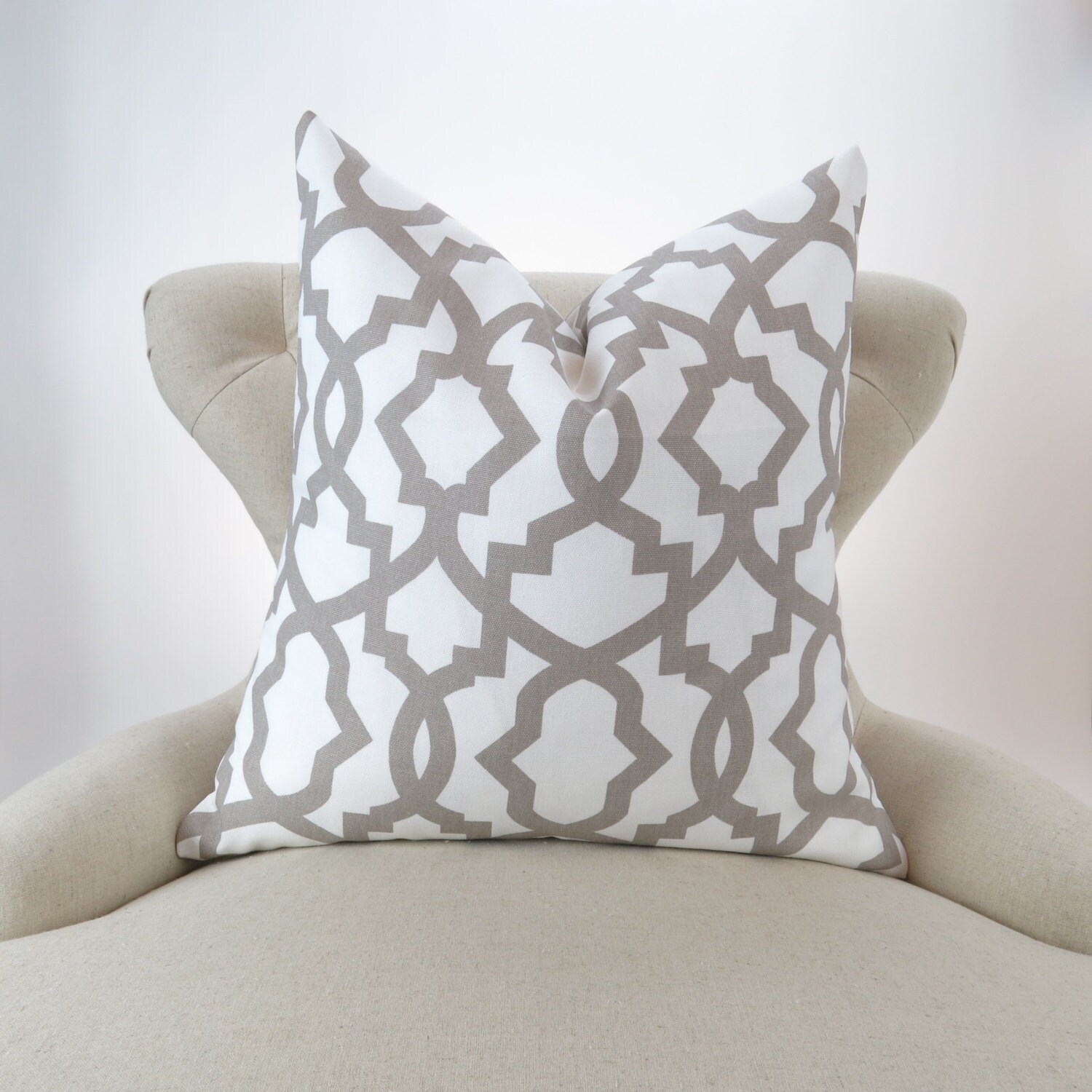 Ecru Pillow Cover MANY SIZES Neutral Throw Pillow Euro Etsy