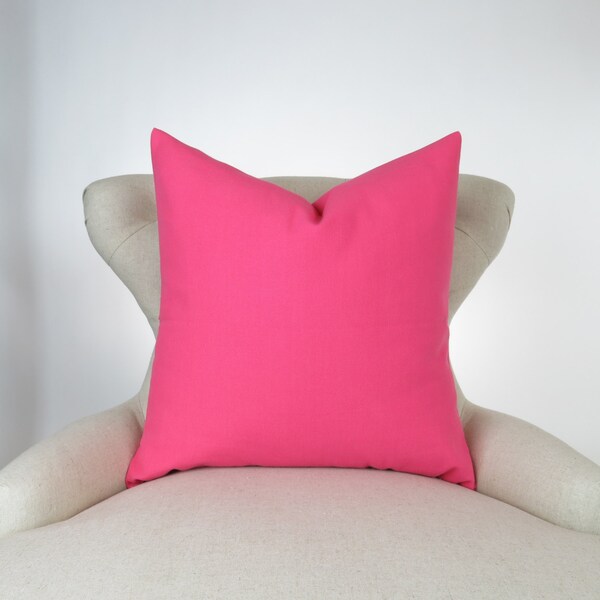 Hot Pink Pillow Etsy
