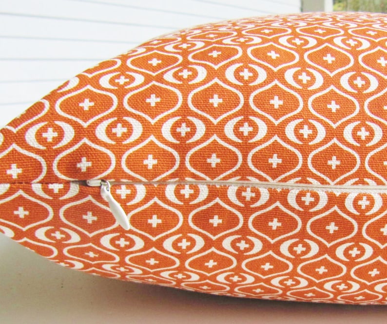 Zippered Pillow Cover, ADD an invisible concealed zipper to your pillow cover image 1