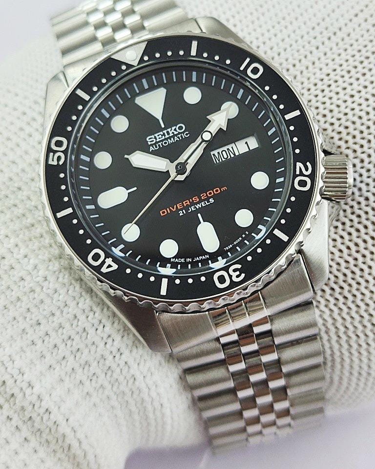 SEIKO SKX007系 自動巻き ダイバーズウォッチ 200m カスタム品 Seiko skx007 mod - Etsy 日本