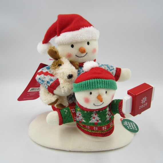 hallmark plush snowman 2021