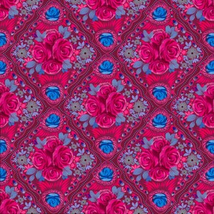 Pakistansk lastbilskonst blommig sömlös mönster | Digitalt papper för folkkonst