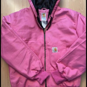 Carhartt J140 Active Reworked Pink Jacket - Vintage Style Bomber Jacket