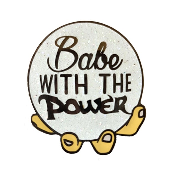 Babe With The Power enamel pin - Labyrinth