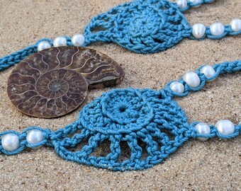 Barefoot, Sandal, Ammonite, Shell, PDF, Pattern