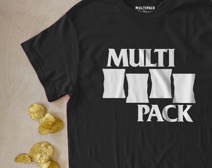 Multipack Black Flag style unisex t-shirt