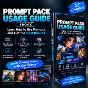 Leitfaden zur Nutzung des AI Prompt Packs: 25-Kapitel-E-Book für bessere Ergebnisse (PDF-Download)