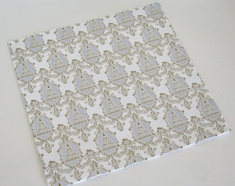 Vintage Laurel Mid-Century WEDDING or Anniversary Gift Wrap - Wrapping Paper - CAKES and Filigree - 1950s 1960s