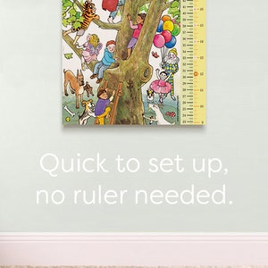 Growth Chart for Growing Giants, suitable for recording the whole families height image 5