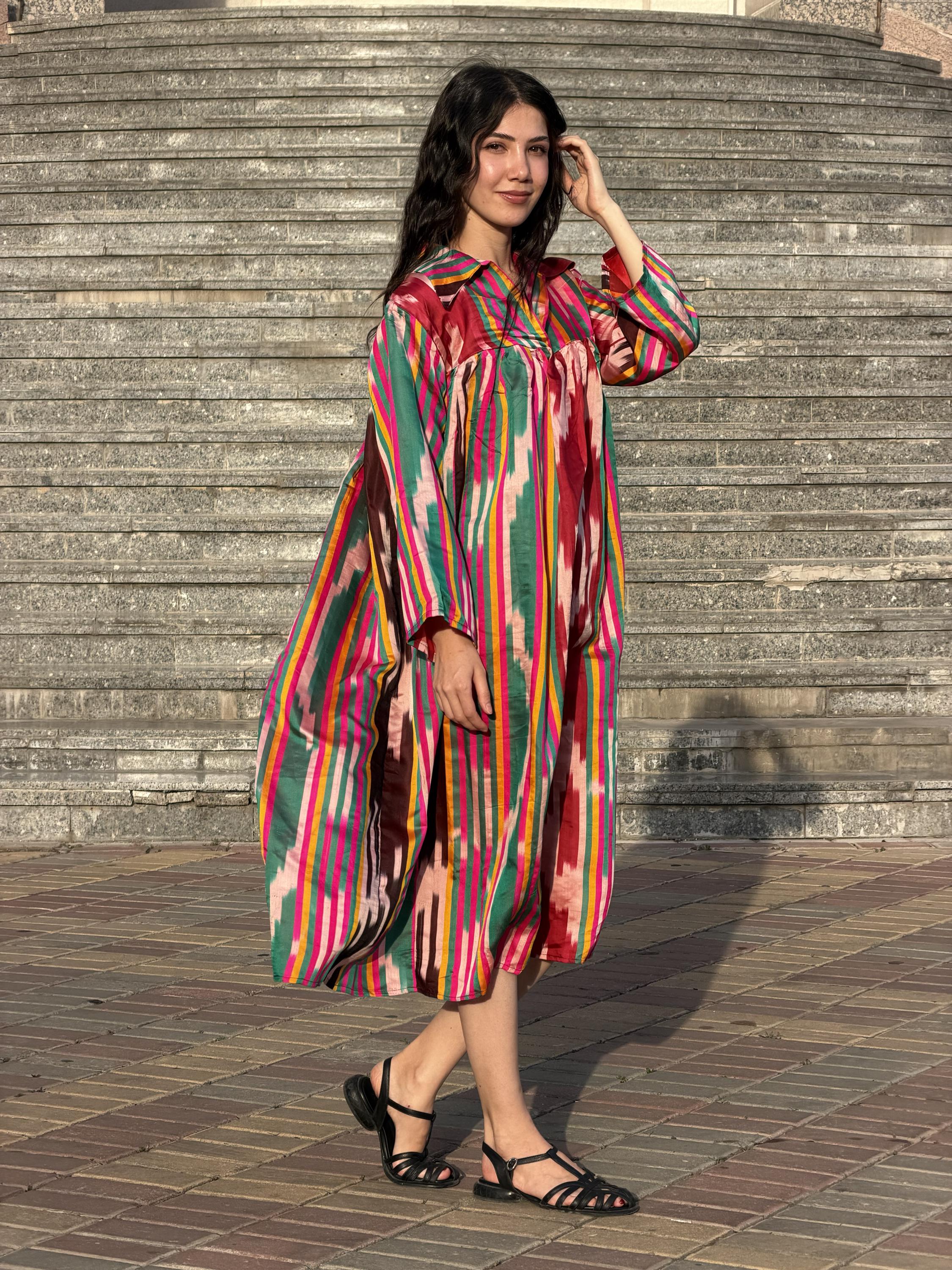 Uzbek atlas dresses - Etsy 日本