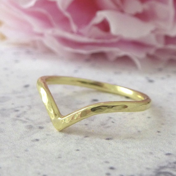 Etsy wishbone ring discount