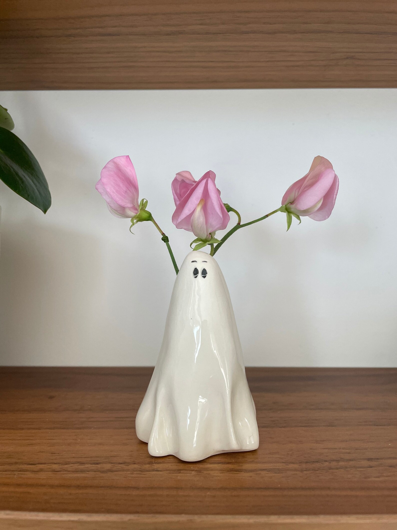 Ceramic Ghost Vase Etsy