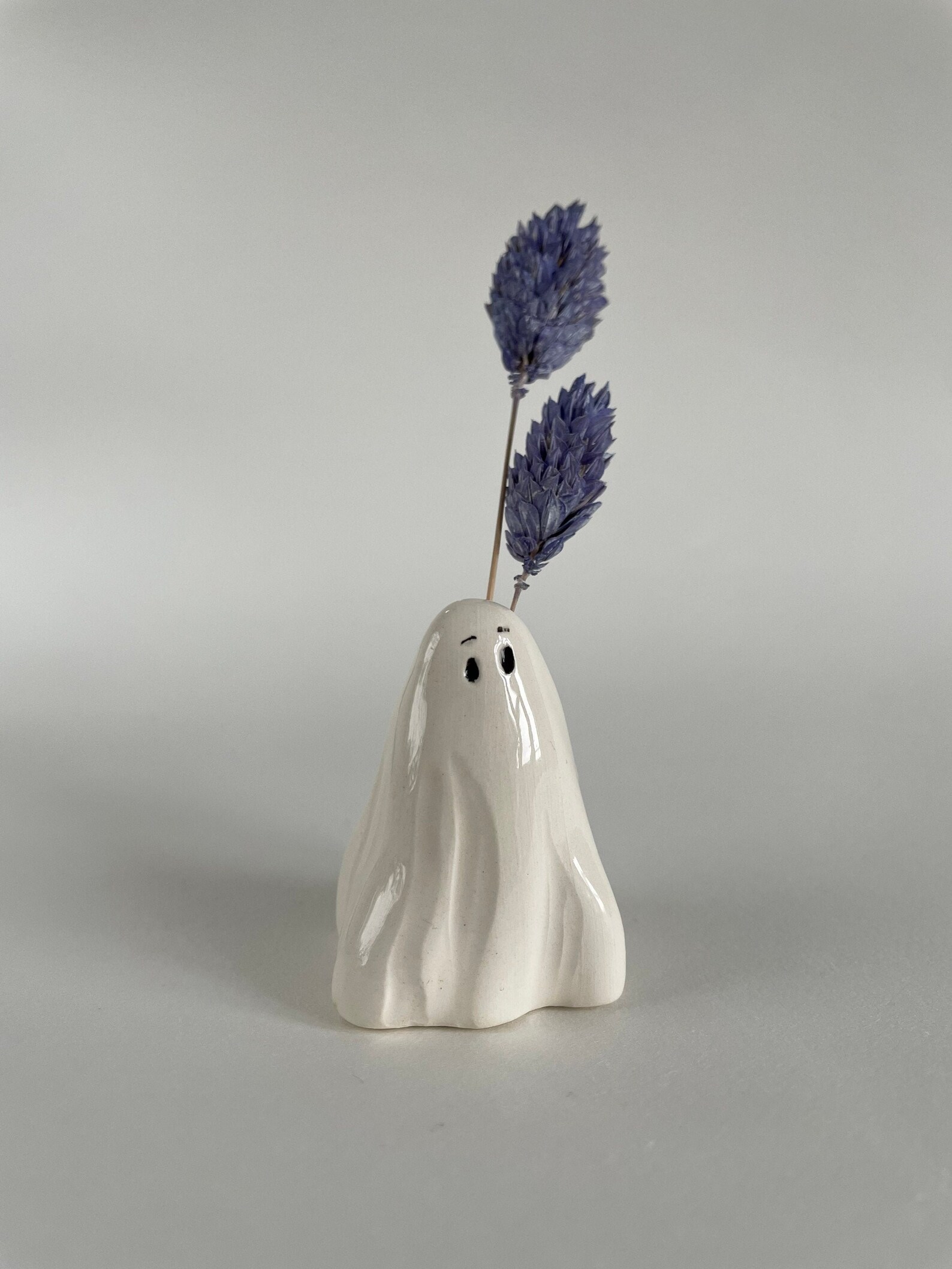 Ceramic Ghost Vase Etsy