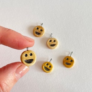 Potato smiley charm