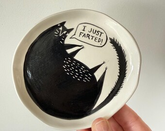 Właśnie puściłem bąka na Black Cat Dish