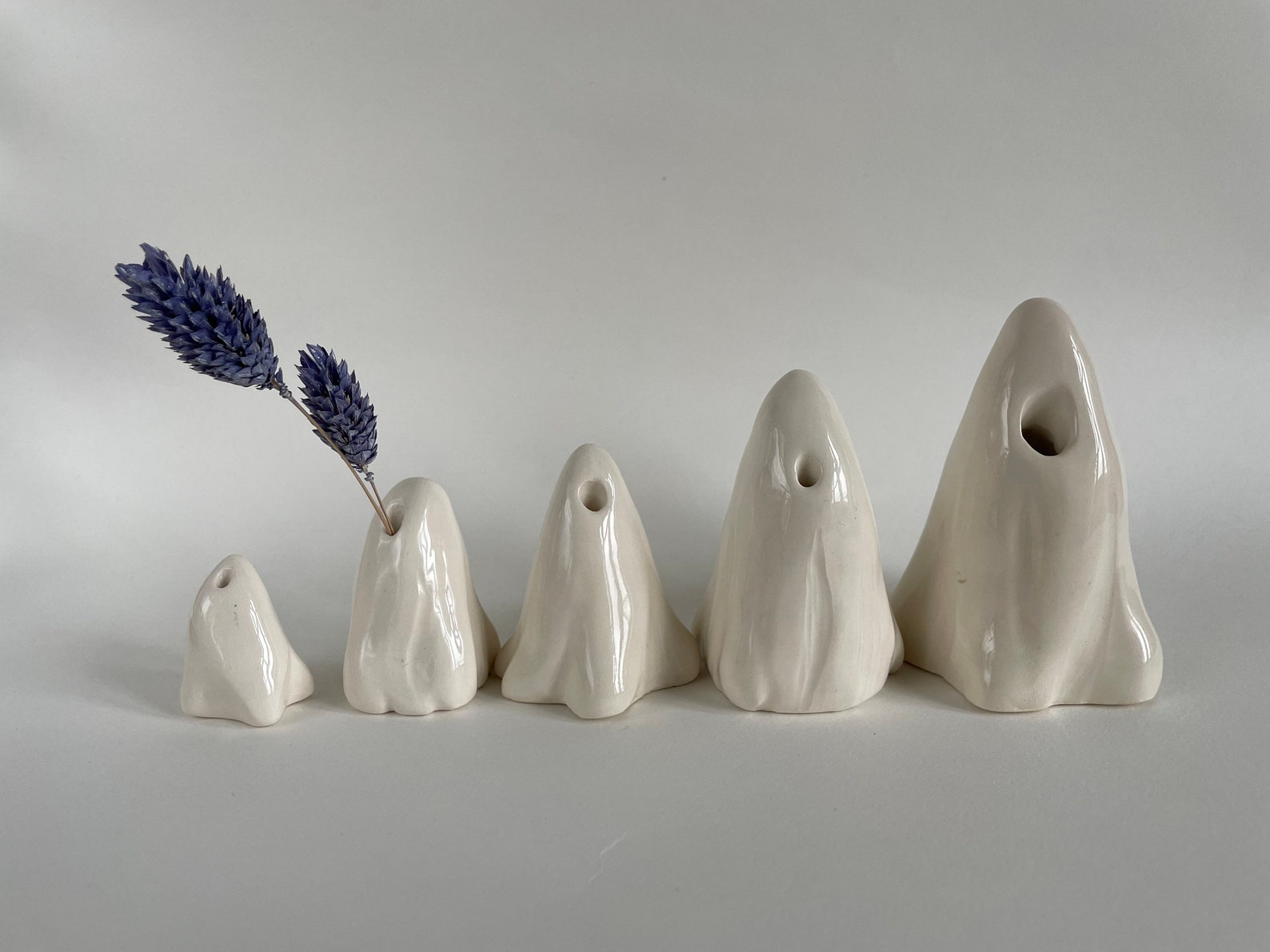 Ceramic Ghost Vase Etsy