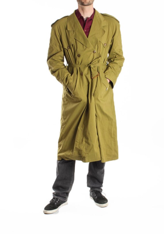 hipster trench coat