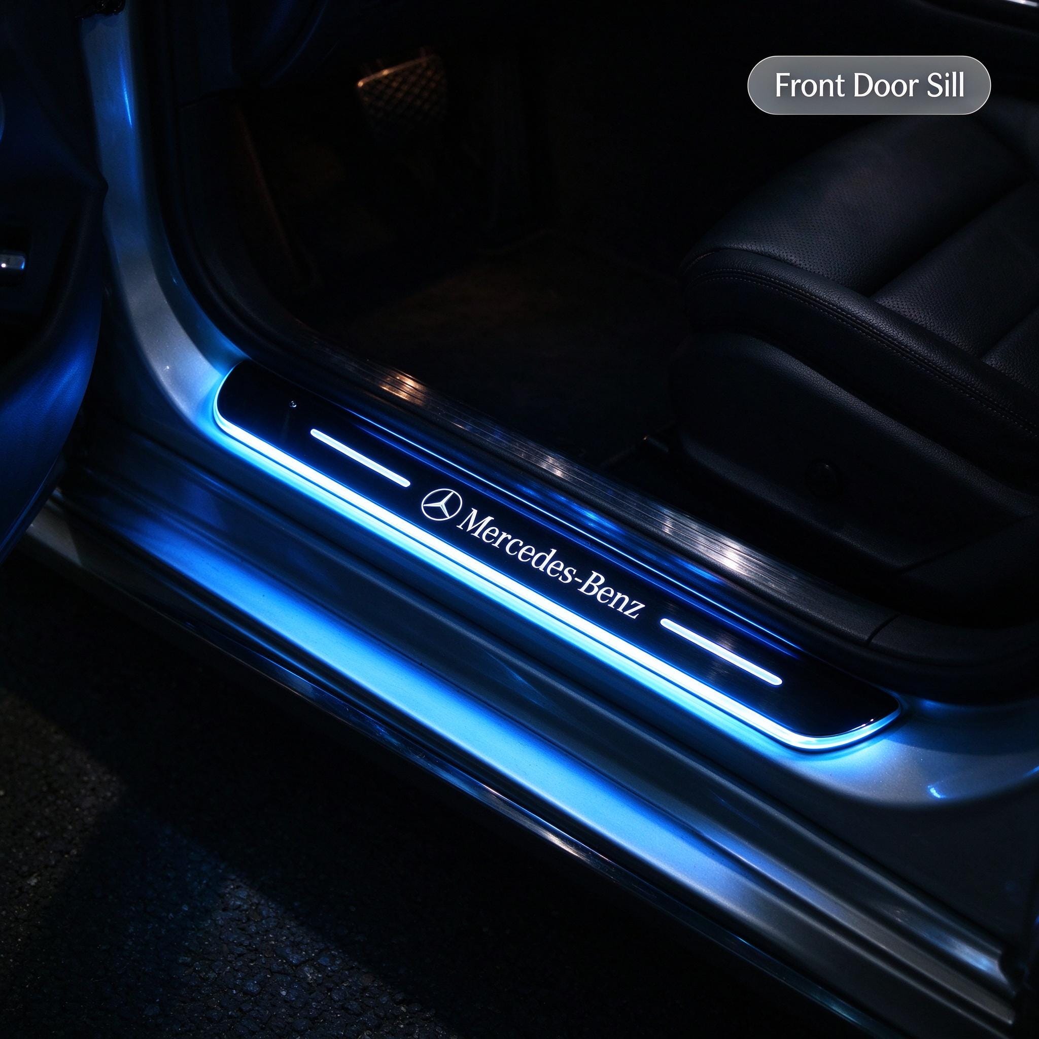 Mercedes Led Door Sill - Etsy