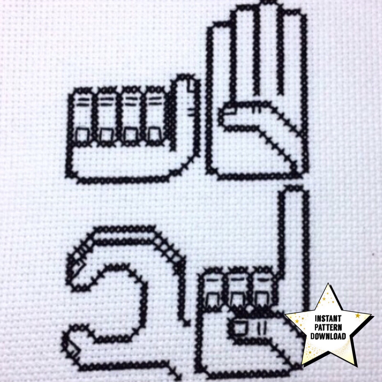 American Sign Language Alphabet Cross Stitch Pattern ASL ...