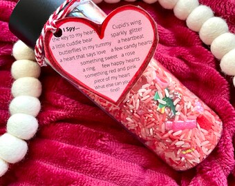 I Spy Jars VALENTINE's Edition |Kids Valentine's | Valentine's Gift | Valentine's Basket