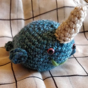 Narwhal Amigurumi - Stuffed Narwhal