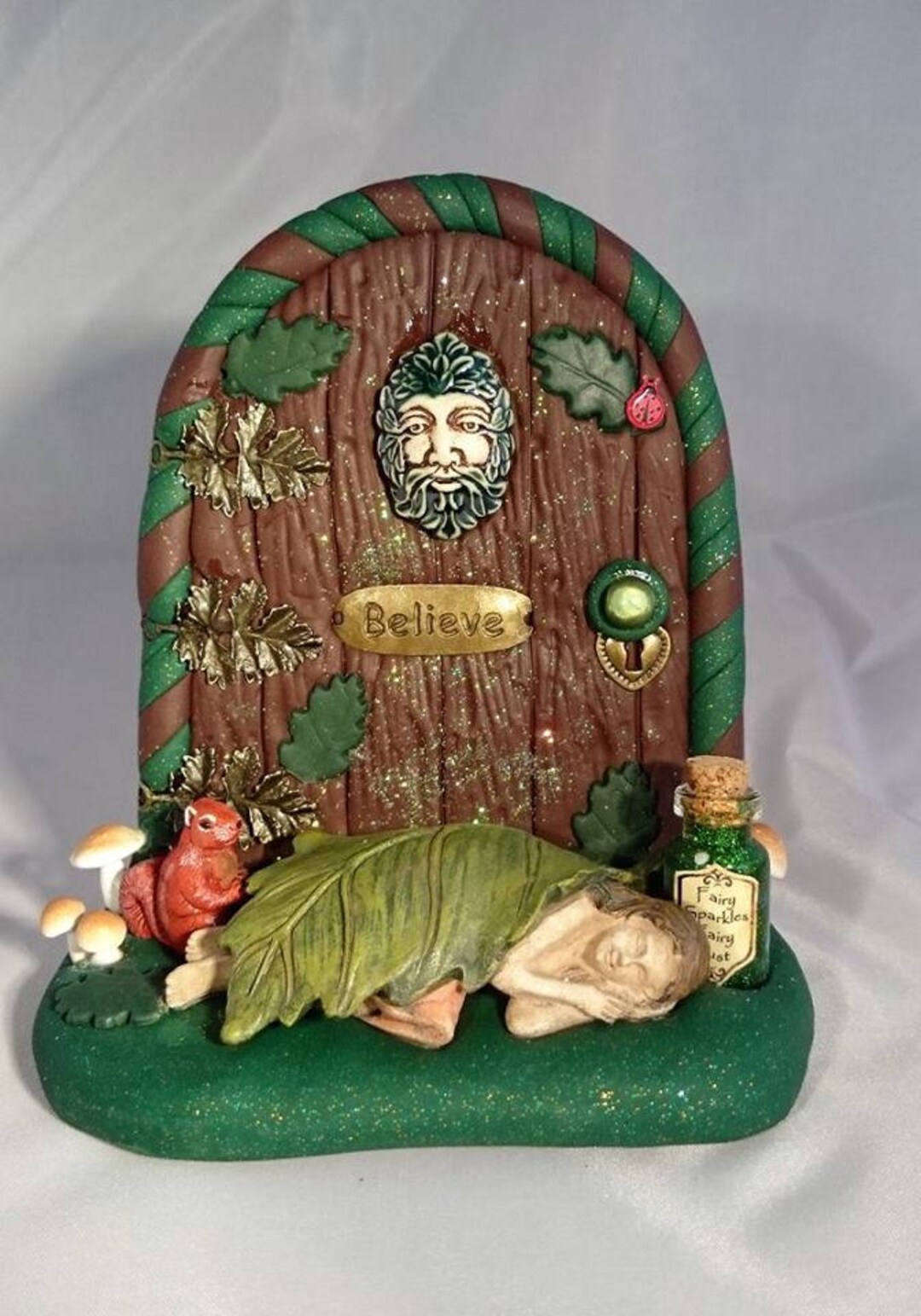 Sleeping Fairy Woodland Fairy Door - Etsy