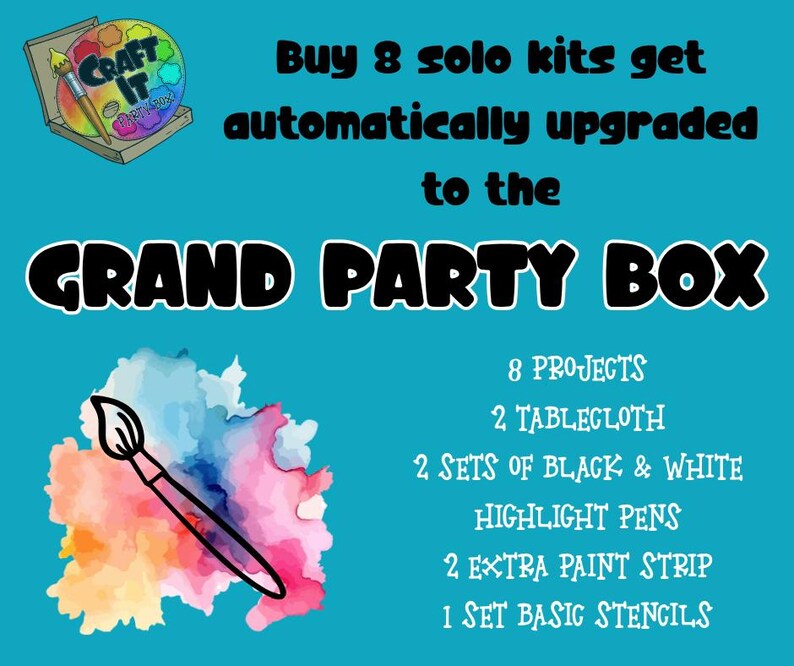 DIY Paint Kit Mystery Box | Holiday Mystery Paint Project Kit ...