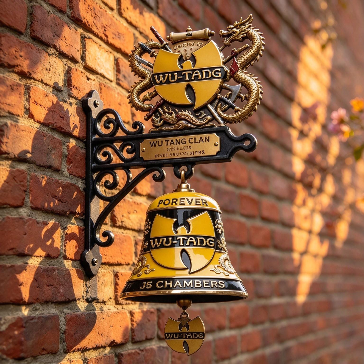 Wu Tang Clan Logo Wall - Etsy