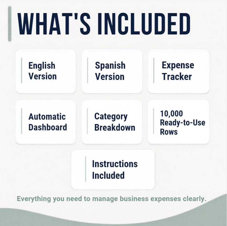 Business Expense Tracker | Google Sheets Expense Spreadsheet | Reseller ...