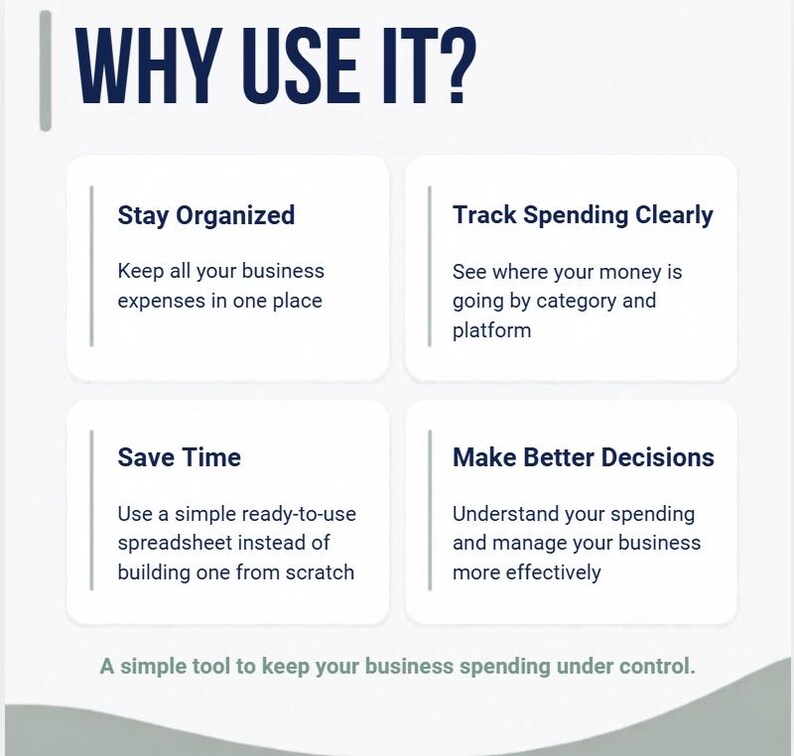 Business Expense Tracker | Google Sheets Expense Spreadsheet | Reseller ...