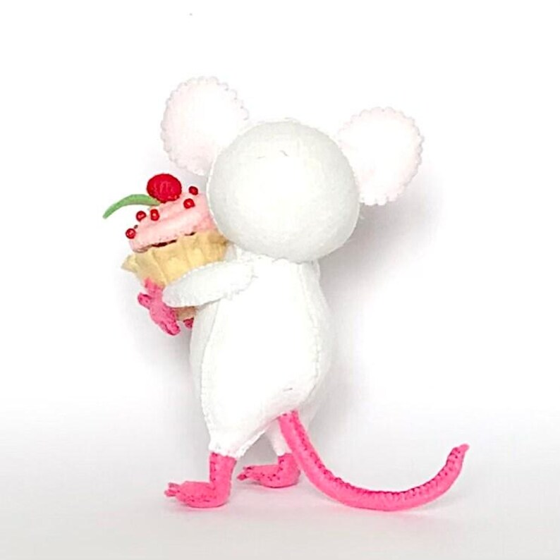 Felt Cupcake Mouse Sewing Pattern: Plushie Toy DIY (PDF) - Etsy