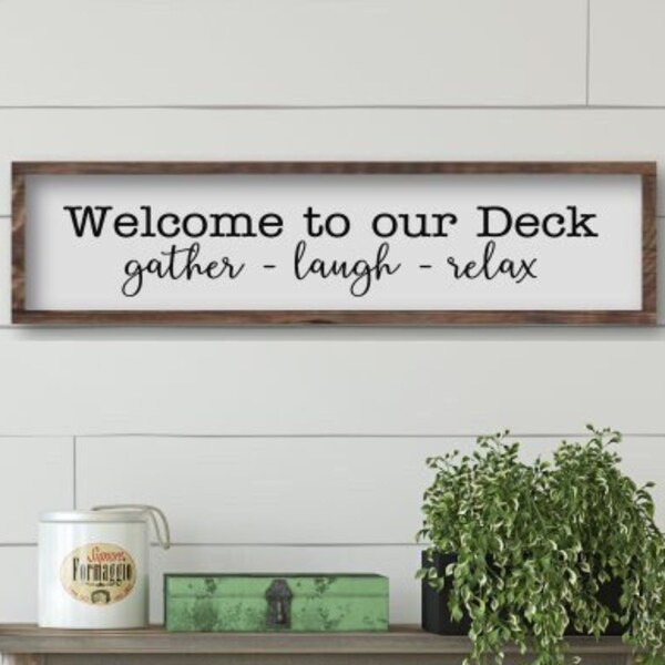 Deck Signs Etsy