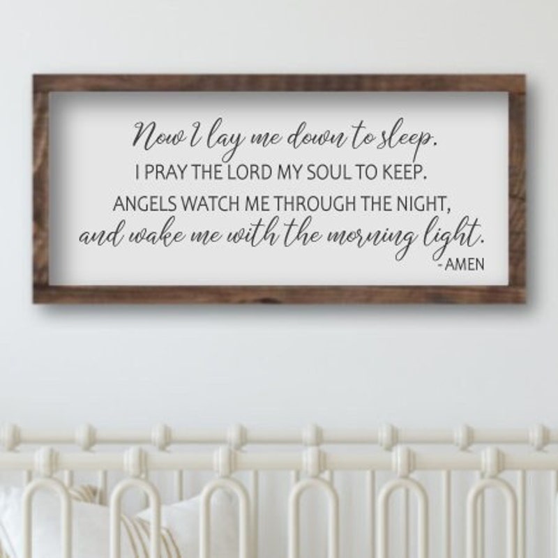 Lay Me Down to Sleep Etsy