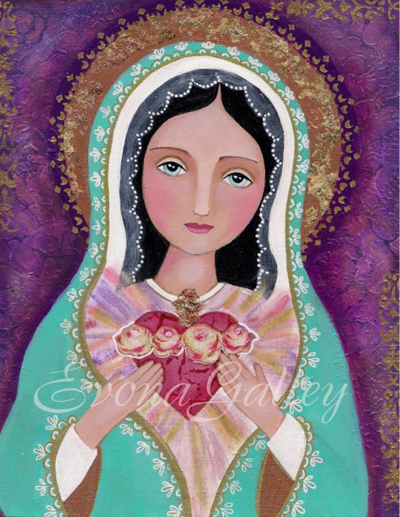 The Immaculate heart of Mary  Heart of Mercy El corazón image 0