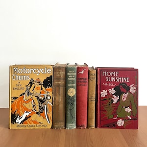 Selection of Antique Books