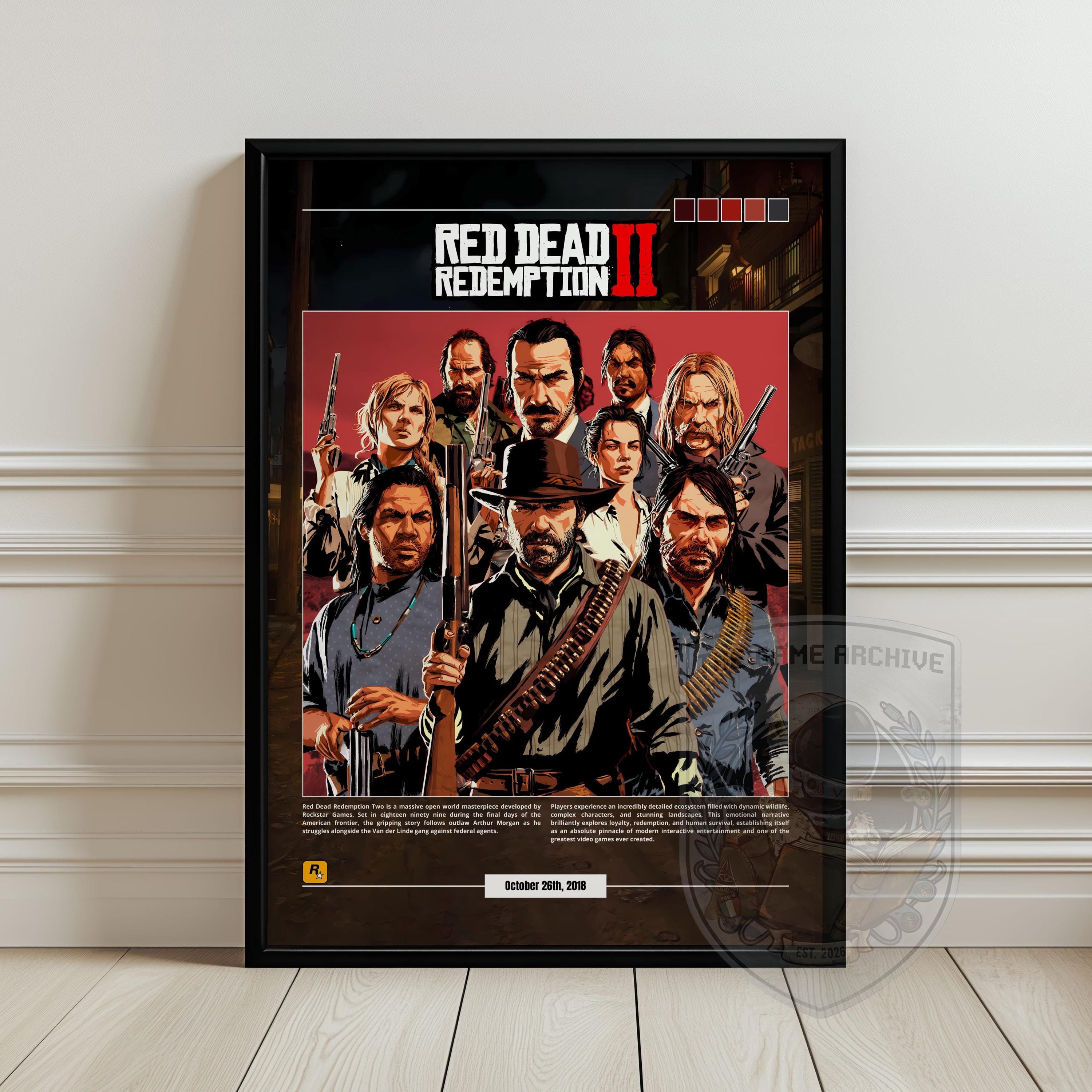 Red Dead Redemption Cover Art - Etsy