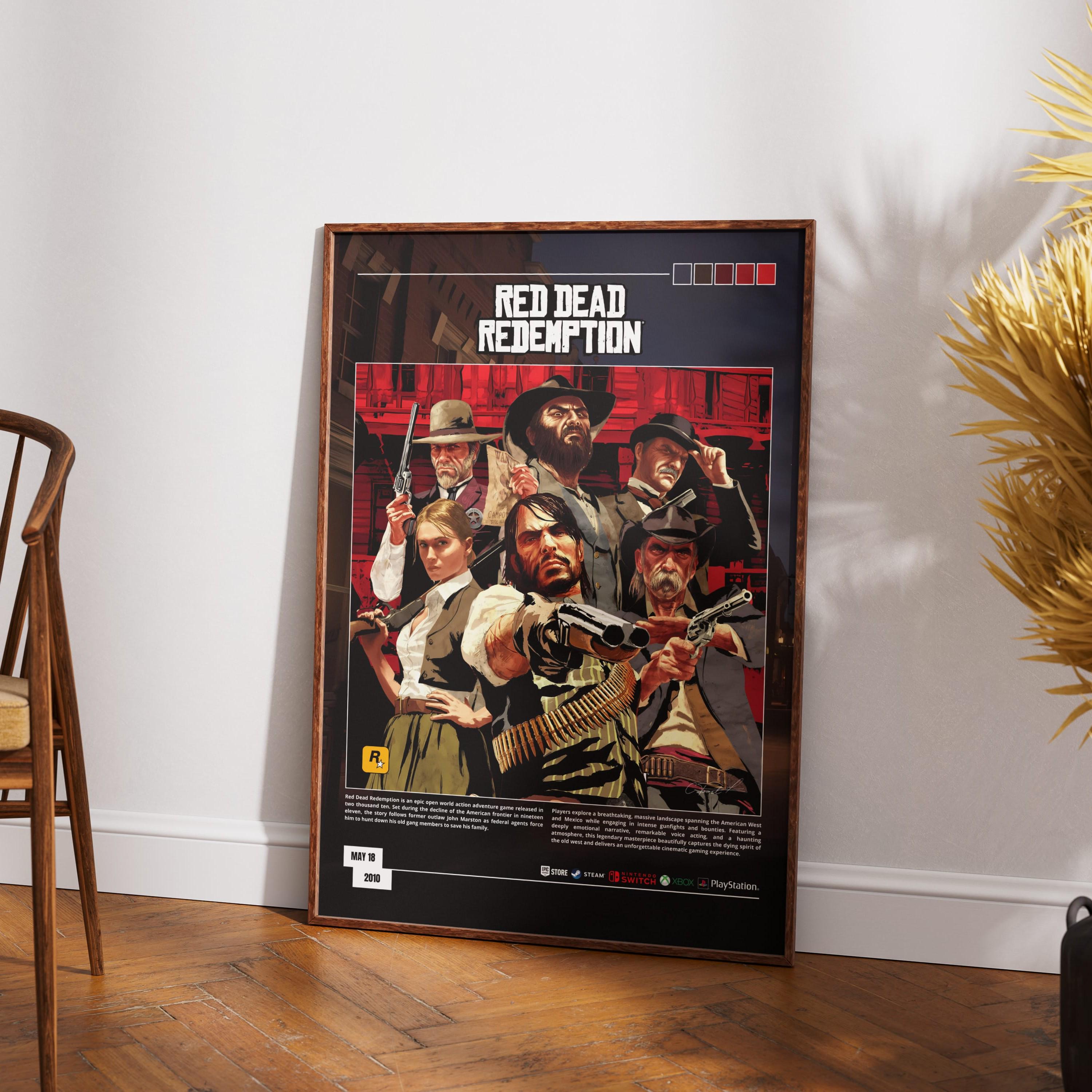 Red Dead Redemption Cover Art - Etsy