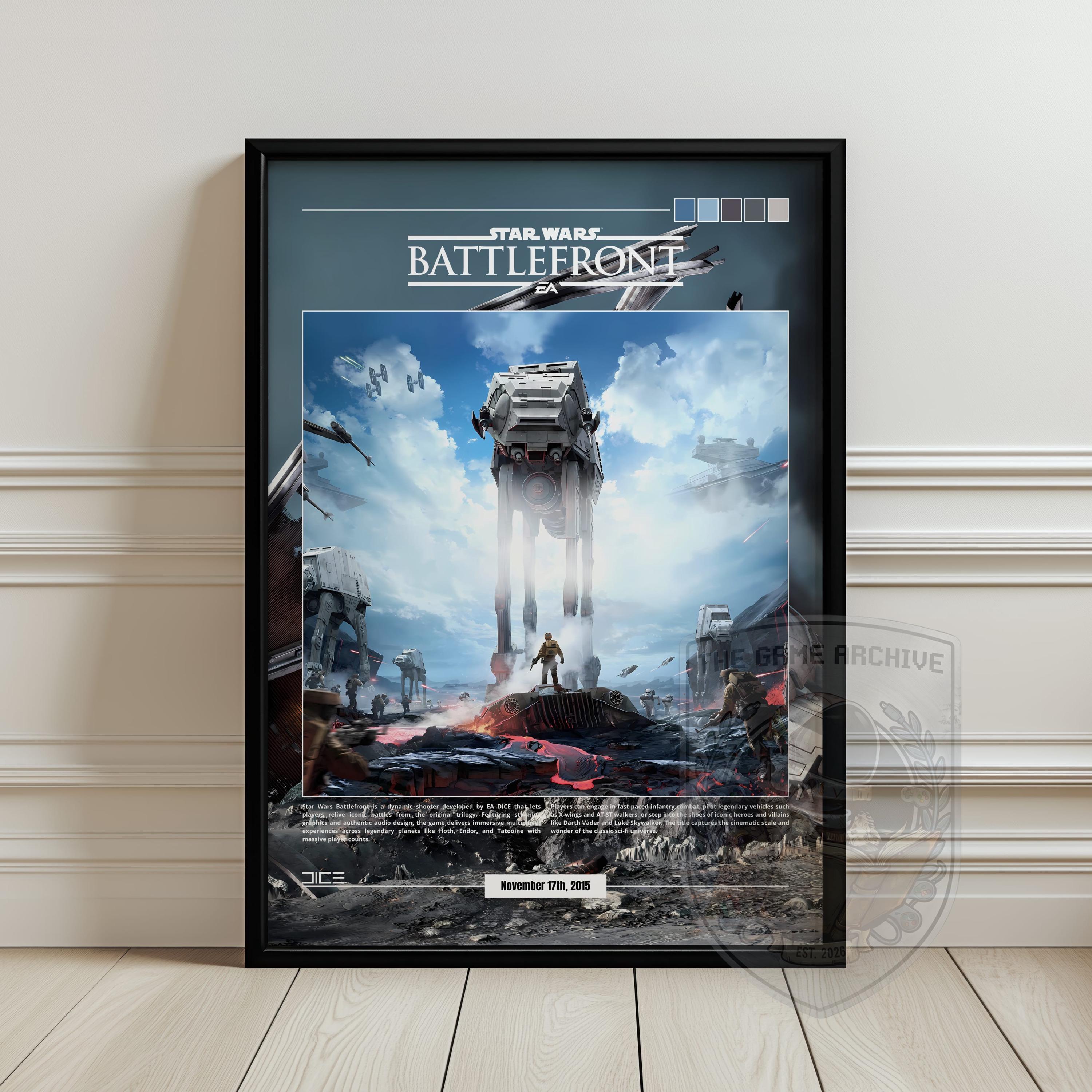 Battlefront Poster - Etsy