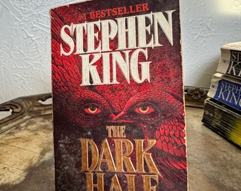 スティーヴン・キング DARK HALF ハードカバー　第一刷 初版・ハードカバー】DARK HALF ダークハーフ スティーヴン・キング