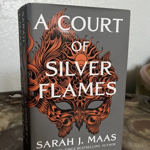 Primera edición - Obra de arte original - A Court Of Silver Flames - ACOTAR - ACOSF - Raro